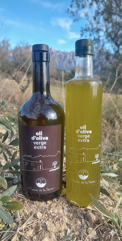 Ampolla d'oli Torres de la Serra